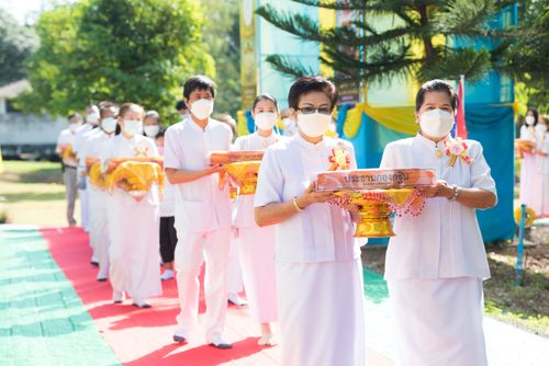 ภาพ No.38128:พิธีทอดกฐินสามัคคี อสงไขยบุญทุกสิ่ง  ณ ธุดงคสถานพิษณุโลก