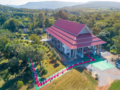 ภาพ No.38153:พิธีทอดกฐินสามัคคี อสงไขยบุญทุกสิ่ง  ณ ธุดงคสถานพิษณุโลก