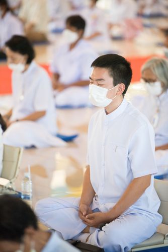 ภาพ No.38117:พิธีทอดกฐินสามัคคี อสงไขยบุญทุกสิ่ง  ณ ธุดงคสถานพิษณุโลก