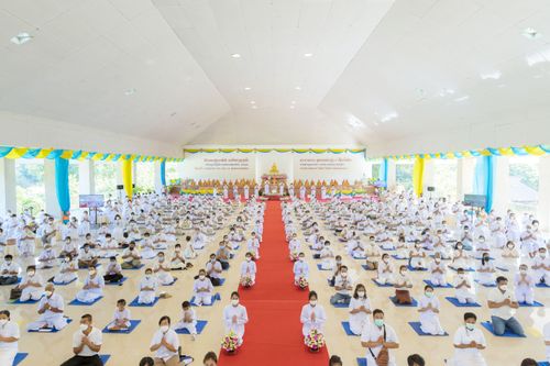 ภาพ No.38132:พิธีทอดกฐินสามัคคี อสงไขยบุญทุกสิ่ง  ณ ธุดงคสถานพิษณุโลก