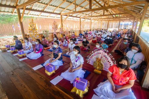 ภาพ No.38208:พิธีทอดกฐินสามัคดี ณ วัดพะอัน