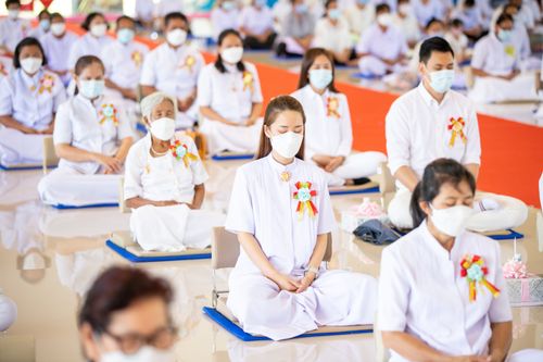 ภาพ No.38165:พิธีทอดกฐินสามัคคี อสงไขยบุญทุกสิ่ง  ณ ธุดงคสถานพิษณุโลก