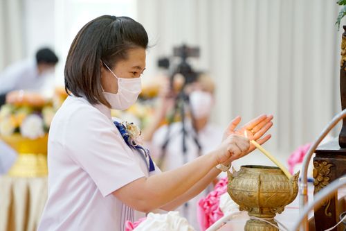ภาพ No.38248:พิธีทอดกฐินสามัคคี “สร้างหอฉัน ครัวมหาทาน” ณ ศูนย์ปฏิบัติธรรมเพชรบูรณ์
