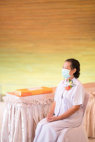 ภาพ No.38312:พิธีทอดกฐินบรมจักรพรรดิมหาสมบัติ ณ อนุสรณ์สถานมหาวิหารพระมงคลเทพมุนี