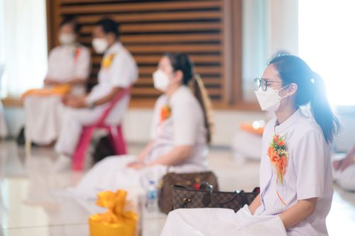 ภาพ No.38313:พิธีทอดกฐินบรมจักรพรรดิมหาสมบัติ ณ อนุสรณ์สถานมหาวิหารพระมงคลเทพมุนี