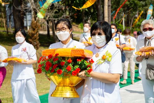 ภาพ No.38343:พิธีทอดกฐินสามัคคี ณ วัดทุ่งเจริญธรรม