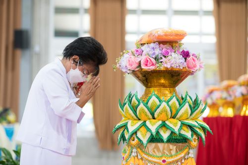 ภาพ No.38378:พิธีทอดกฐินบรมจักรพรรดิ  ณ ศูนย์อบรมเยาวชนคลองหลวง