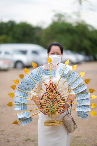 ภาพ No.38379:พิธีทอดกฐินบรมจักรพรรดิ  ณ ศูนย์อบรมเยาวชนคลองหลวง