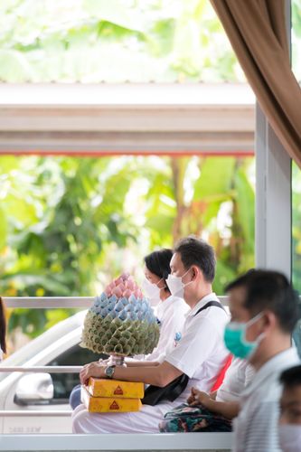 ภาพ No.38381:พิธีทอดกฐินบรมจักรพรรดิ  ณ ศูนย์อบรมเยาวชนคลองหลวง