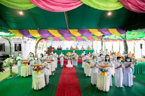 ภาพ No.38979:พิธีทอดกฐินสามัคคีสร้างทุกสิ่ง ณ ธุดงคสถานราชบุรี