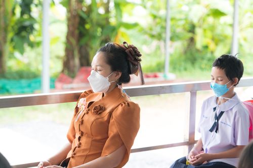 ภาพ No.38383:พิธีทอดกฐินบรมจักรพรรดิ  ณ ศูนย์อบรมเยาวชนคลองหลวง