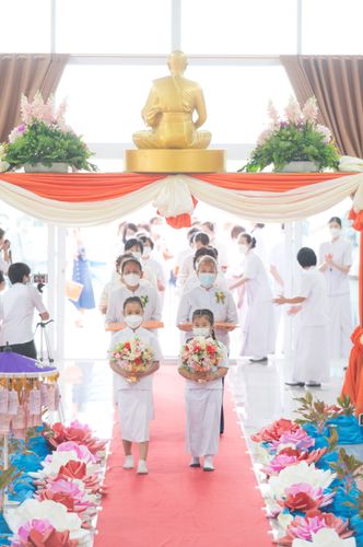 ภาพ No.38382:พิธีทอดกฐินบรมจักรพรรดิ  ณ ศูนย์อบรมเยาวชนคลองหลวง