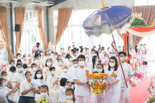 ภาพ No.38392:พิธีทอดกฐินบรมจักรพรรดิ  ณ ศูนย์อบรมเยาวชนคลองหลวง