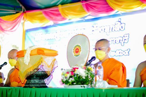 ภาพ No.38982:พิธีทอดกฐินสามัคคีสร้างทุกสิ่ง ณ ธุดงคสถานราชบุรี