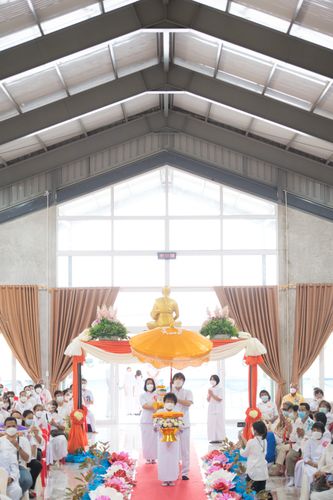 ภาพ No.38393:พิธีทอดกฐินบรมจักรพรรดิ  ณ ศูนย์อบรมเยาวชนคลองหลวง