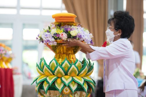 ภาพ No.38397:พิธีทอดกฐินบรมจักรพรรดิ  ณ ศูนย์อบรมเยาวชนคลองหลวง