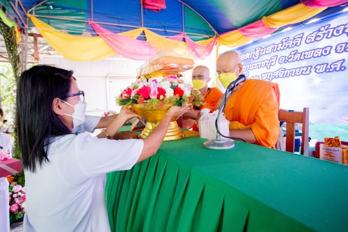 ภาพ No.38984:พิธีทอดกฐินสามัคคีสร้างทุกสิ่ง ณ ธุดงคสถานราชบุรี