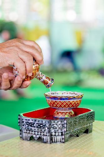 ภาพ No.38989:พิธีทอดกฐินสามัคคีสร้างทุกสิ่ง ณ ธุดงคสถานราชบุรี