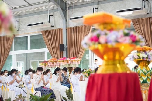 ภาพ No.38402:พิธีทอดกฐินบรมจักรพรรดิ  ณ ศูนย์อบรมเยาวชนคลองหลวง