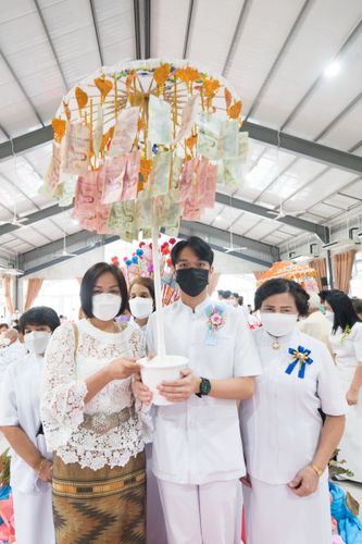 ภาพ No.38408:พิธีทอดกฐินบรมจักรพรรดิ  ณ ศูนย์อบรมเยาวชนคลองหลวง