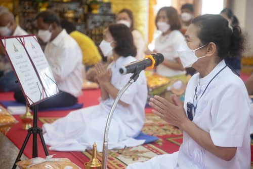 ภาพ No.38807:พิธีทอดกฐิน สัมฤทธิ์เด็กดี V-Star โรงเรียนยุวศึกษา