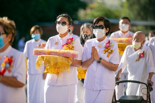 ภาพ No.38886:พิธีทอดกฐินบรมจักรพรรดิ ณ วัดพระธรรมกายแคลิฟอร์เนีย