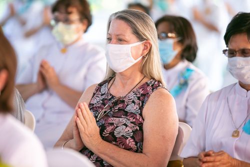 ภาพ No.38897:พิธีทอดกฐินบรมจักรพรรดิ ณ วัดพระธรรมกายแคลิฟอร์เนีย