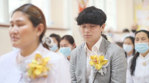 ภาพ No.38968:พิธีทอดกฐินธรรมชัย สร้างทุกสิ่ง  วัดพระธรรมกายแมนเชสเตอร์