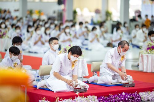ภาพ No.39212:พิธีทอดกฐินสร้างอาคารปฏิบัติธรรม สถาบันธรรมชัย 