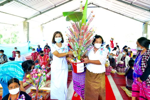 ภาพ No.39243:พิธีทอดกฐินเพื่อสร้างอาคารปฏิบัติธรรม สถานปฏิบัติธรรมฟ้าริมเงา