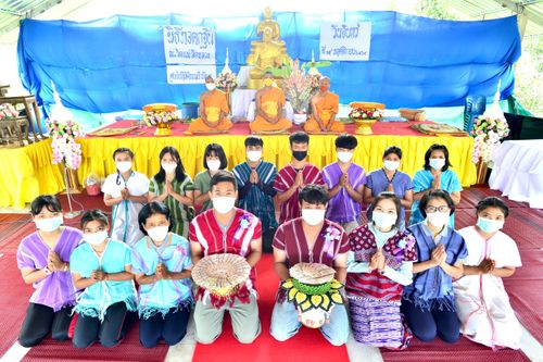 ภาพ No.39245:พิธีทอดกฐินเพื่อสร้างอาคารปฏิบัติธรรม สถานปฏิบัติธรรมฟ้าริมเงา