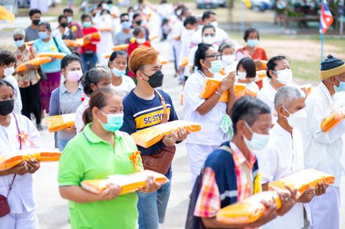 ภาพ No.39253:พิธีทอดกฐินสามัคคีสร้างทุกสิ่ง ณ ธุดงคสถานแก้วโนนแดง