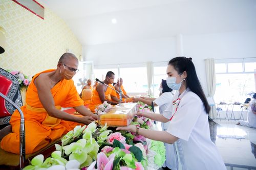 ภาพ No.39262:พิธีทอดกฐินสามัคคีสร้างทุกสิ่ง ณ ธุดงคสถานแก้วโนนแดง