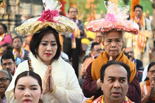 ภาพ No.278958:วันที่ 5 พฤศจิกายน 2568 กฐินสมทบวัดต่างประเทศ โดยคณะศิษยานุศิษย์ บูชาธรรม 81 ปี หลวงพ่อธัมมชโย ณ วัดมหาโพธิ์ เมืองพุทธคยา ถวายแด่  วัดพุทธนานาชาติเพื่อสวัสดิการสากล  (Buddha International Welfare Mission)  เมืองพุทธคยา ประเทศอินเดีย