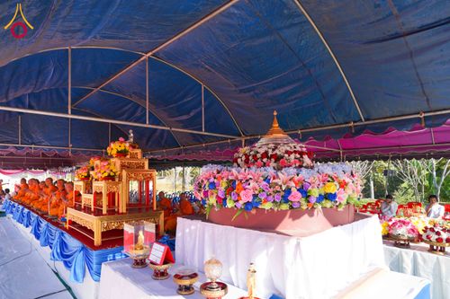 ภาพ No.309232:วันเสาร์ที่ 7 กุมภาพันธ์ พ.ศ.2569 พิธีบรรจุพระบรมสารีริกธาตุ ประดิษฐาน  ณ เจดีย์วัดทุ่งเจริญธรรม อ.อมก๋อย จ.เชียงใหม่