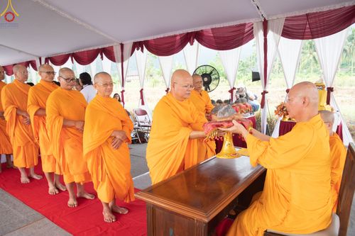 ภาพ No.82130:พิธีกลั่นแผ่นดินเพื่อสร้าง BOROBUDUR INNER PEACE SANCTURY ในวันเสาร์ที่ 3 มิ.ย. พ.ศ.2566 ณ ประเทศอินโดนีเซีย