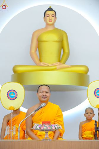 ภาพ No.83291:พิธีถวายสังฆทานคณะสงฆ์ 85 รูป  และพิธีทอดผ้าป่ายกช่อฟ้าดวงแก้ว มหาวิหารหลวงปู่  วันอาทิตย์ที่ 18 มิถุนายน 2566 ณ ศูนย์ปฏิบัติธรรมภาคใต้ อ.บางกล่ำ จ.สงขลา