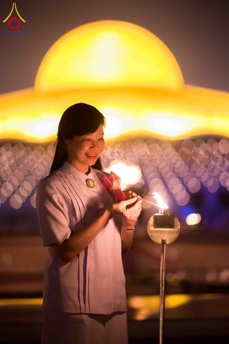 ภาพ No.312393:วันอังคารที่ 3 มีนาคม พ.ศ.2569 พิธีเวียนประทักษิณและจุดมาฆประทีป (ภาพชุดที่ 2) ณ ลานธรรมพระมหาธรรมกายเจดีย์ วัดพระธรรมกาย