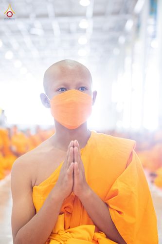 ภาพ No.79916:พิธีขอบรรพชา , พิธีคล้องอังสะ พิธีขอสรณคมน์และศีล , พิธีขอนิสสัย ในโครงการบรรพชาสามเณรฟื้นฟูพระพุทธศาสนาทั่วไทย วันเสาร์ที่ 8 เมษายน พ.ศ.2566