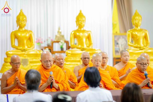 ภาพ No.342303:วันที่ 28 กรกฎาคม พ.ศ. 2569  เทศบาลหนองเสือ จังหวัดปทุมธานี  ร่วมกับ องค์กรพุทธโลก (WAB) จัดพิธีถวายพระประธาน 22 องค์  สู่ดินแดนพุทธภูมิ  เมืองออรังกาบัด อินเดีย  ณ สำนักงานเทศบาลตำบลหนองเสือ จังหวัดปทุมธานี