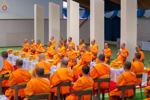 ภาพ No.91699:พิธีวิหารสังฆทาน เพื่อการเผยแผ่พระพุทธศาสนา วิชชาธรรมกายในทวีปยุโรป ในวาระอายุวัฒนมงคล 60 ปี พระวิเทศภาวนาธรรม วันอาทิตย์ที่ 22 ตุลาคม พ.ศ.2566 ณ วัดพระธรรมกายบาวาเรีย