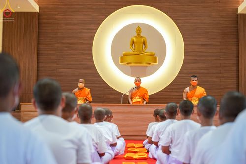 ภาพ No.45845:ประมวลภาพพิธีบรรพชา โครงการบรรพชาสามเณรฟื้นฟูพระพุทธศาสนาทั่วไทย ณ ศูนย์ปฏิบัติธรรมอุทัยแสง 