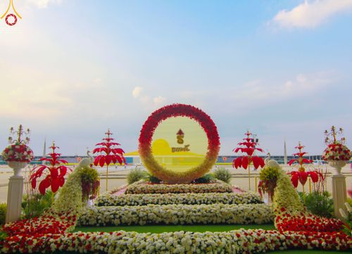 ภาพ No.45056:ประมวลภาพพิธีจุดประทีป​ วันคุ้ม​ครองโลก ณ วัดพระธรรมกาย