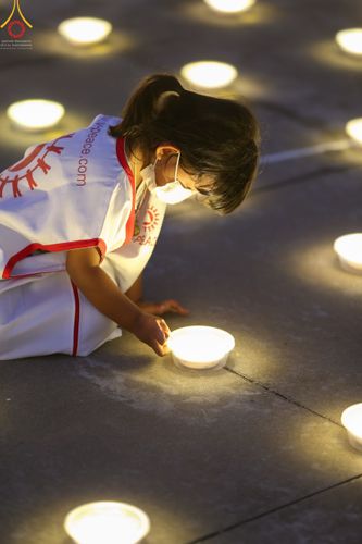 ภาพ No.45063:ประมวลภาพพิธีจุดประทีป​ วันคุ้ม​ครองโลก ณ วัดพระธรรมกาย