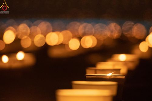 ภาพ No.45112:ประมวลภาพพิธีจุดประทีป​ วันคุ้ม​ครองโลก ณ วัดพระธรรมกาย