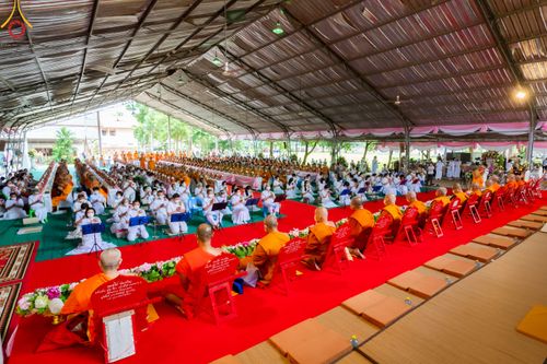 ภาพ No.50111:ประมวลภาพพิธีเจริญพระพุทธมนต์ ปีที่ 18 ณ ศูนย์อบรมเยาวชนผาสุกวนิช จ.ราชบุรี