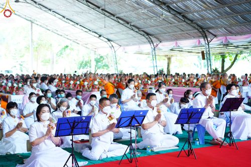 ภาพ No.50128:ประมวลภาพพิธีเจริญพระพุทธมนต์ ปีที่ 18 ณ ศูนย์อบรมเยาวชนผาสุกวนิช จ.ราชบุรี
