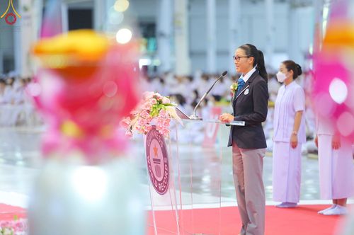 ภาพ No.50302:ประมวลภาพพิธีถวายประกาศเกียรติคุณ 3 รางวัล จาก Guinness World Records (GWR) ณ วัดพระธรรมกาย