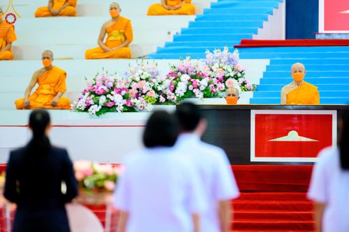 ภาพ No.50310:ประมวลภาพพิธีถวายประกาศเกียรติคุณ 3 รางวัล จาก Guinness World Records (GWR) ณ วัดพระธรรมกาย