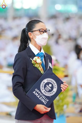 ภาพ No.50306:ประมวลภาพพิธีถวายประกาศเกียรติคุณ 3 รางวัล จาก Guinness World Records (GWR) ณ วัดพระธรรมกาย